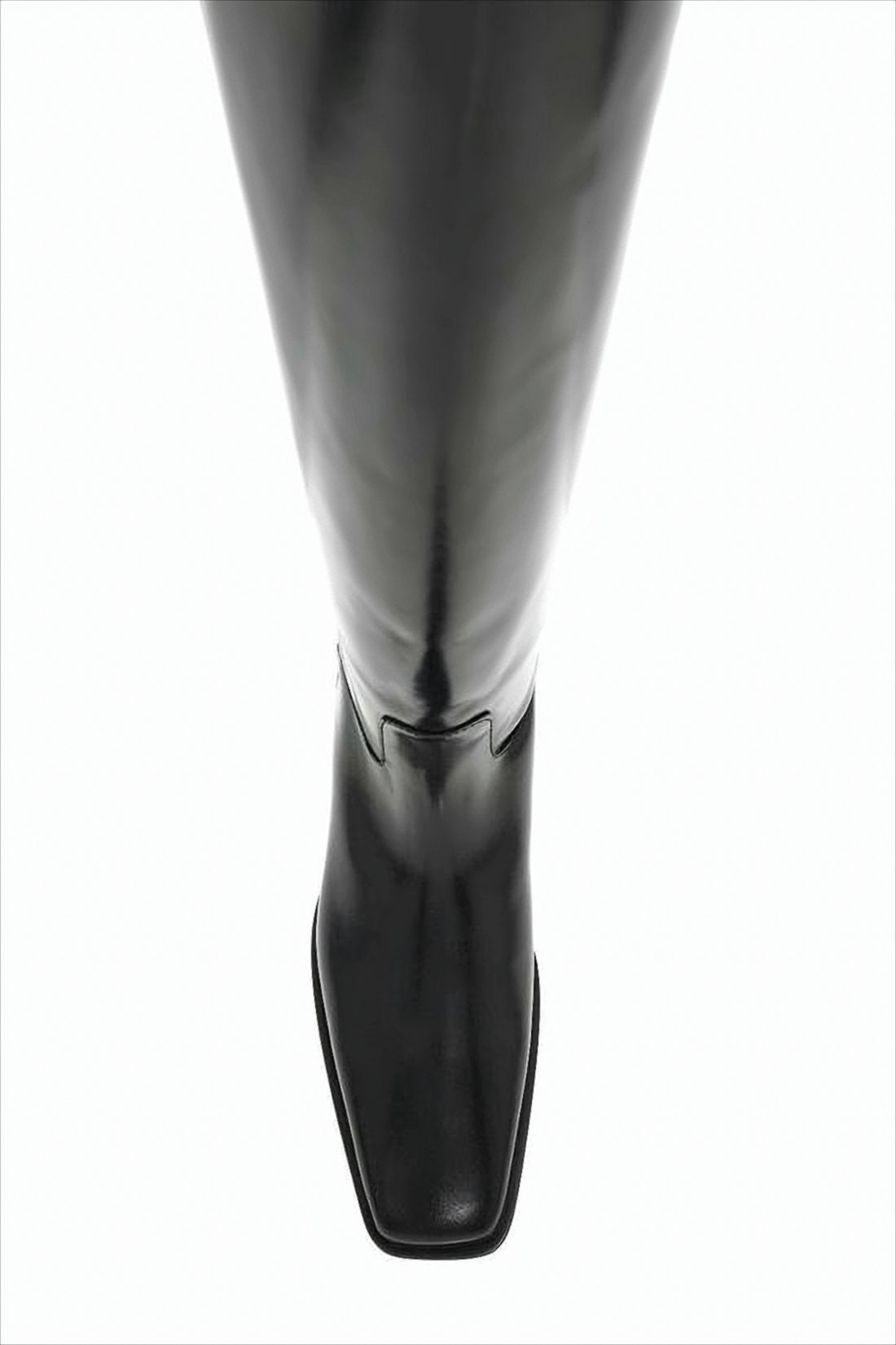 Tall Black Leather Boots
