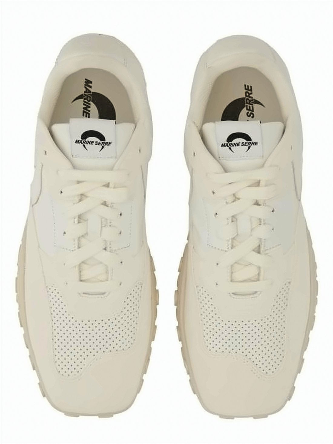 Low-Top Sneakers with Perforated Toe Box