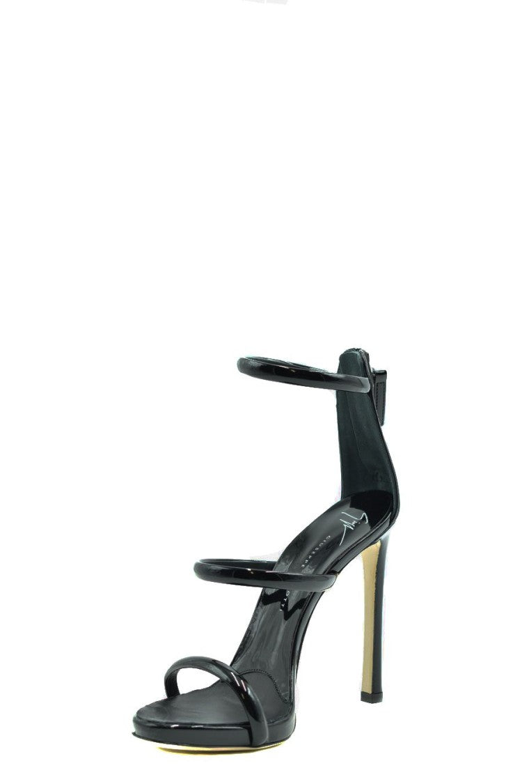 Black Leather Pumps