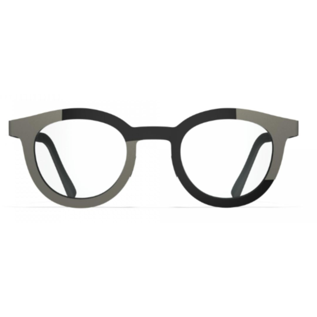 Bf1055 Palau Modern Round Frame Eyeglasses with Two-Tone Design