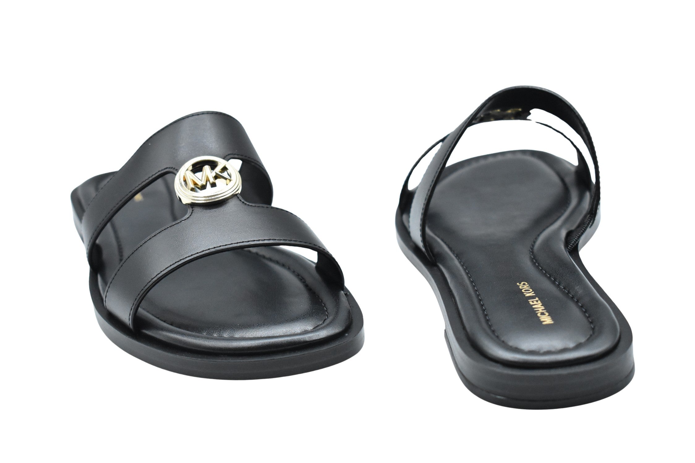 Slip-On Sandals With Cut-Out Design
