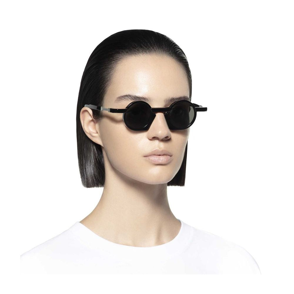 Bl0043 Black Label Bold Round Eco-Friendly Sunglasses