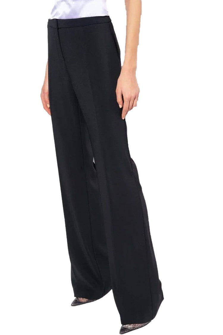 Black Straight Trousers