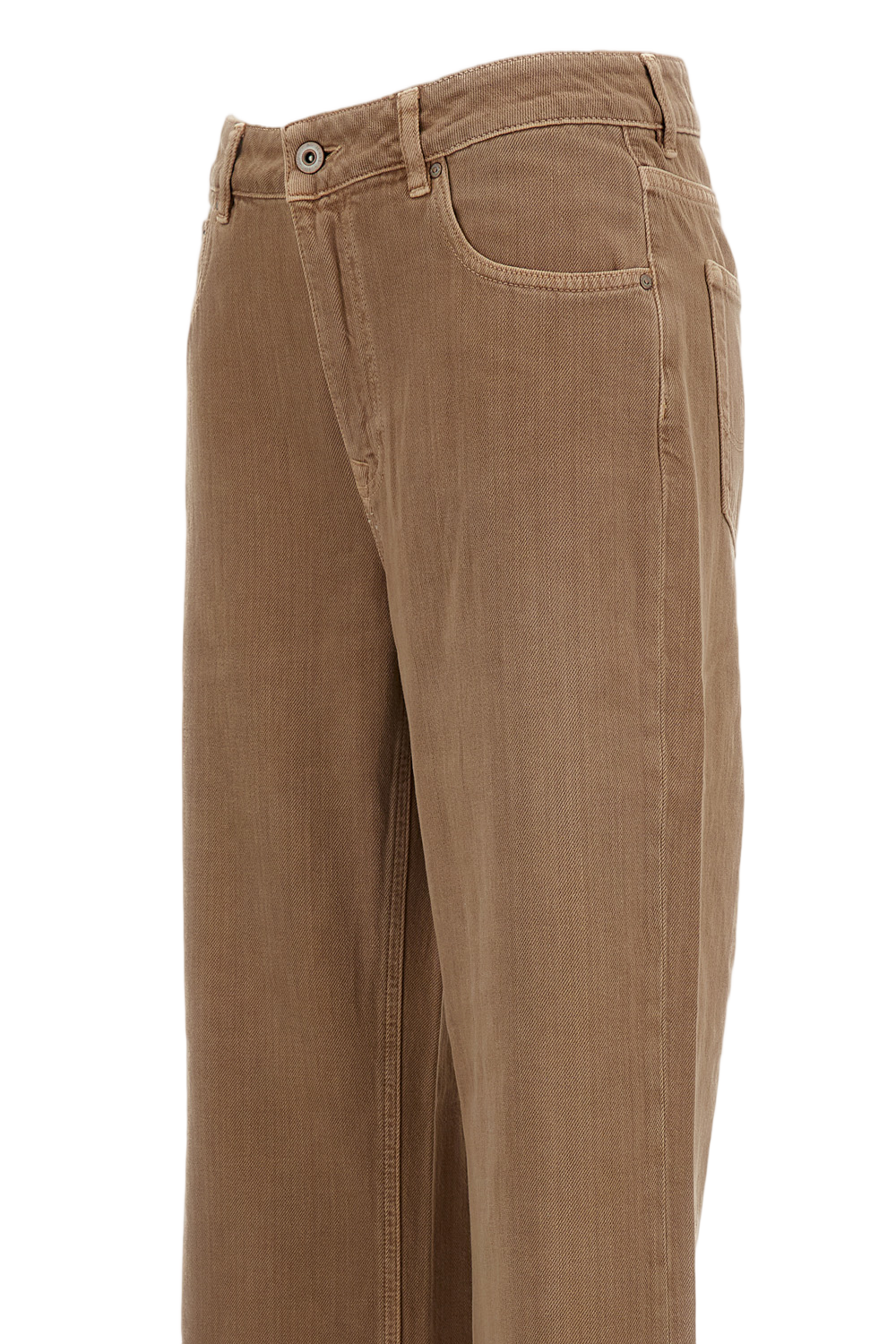 Straight-Leg Jeans in Classic Beige