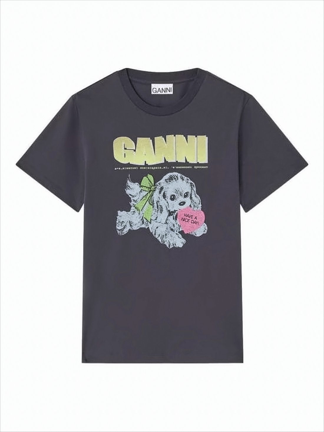 Relaxed Fit Graphic Black T-Shirt
