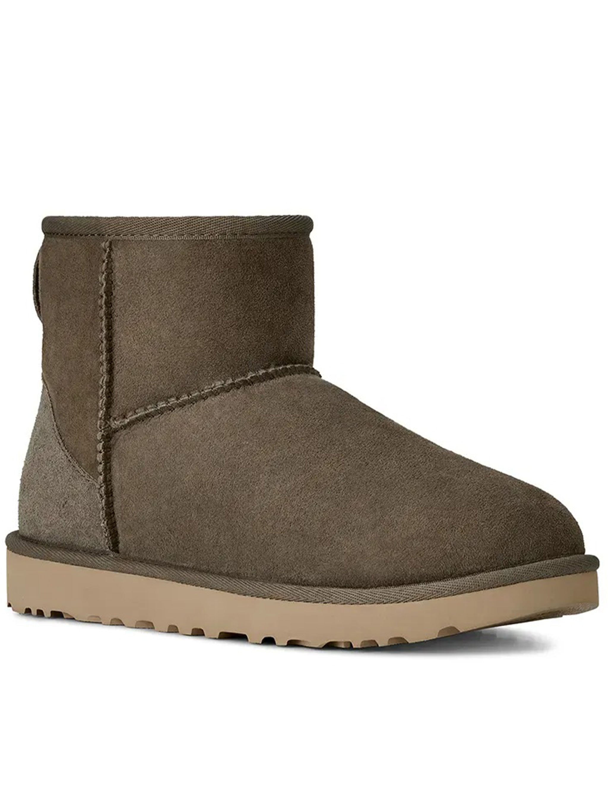 Brown Classic Mini Ii Suede Ballerinas