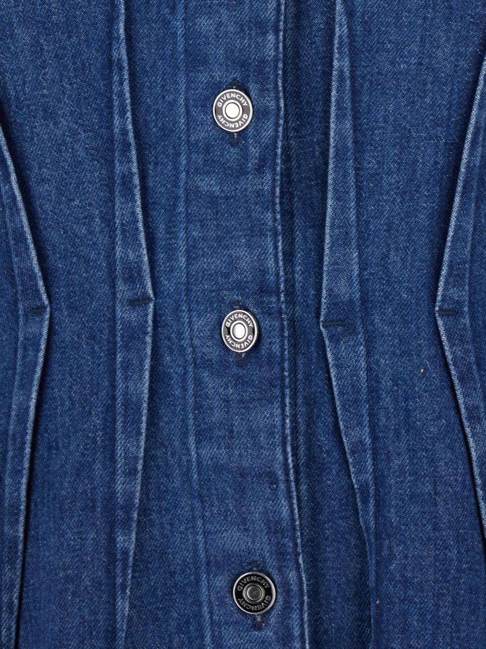 Structured Denim Dress