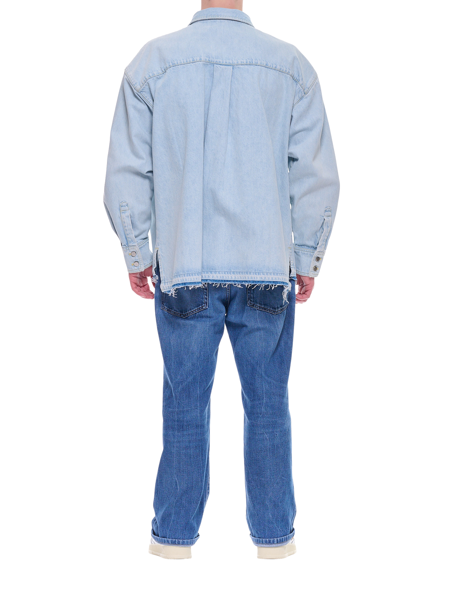 Men’S Light Denim Overshirt