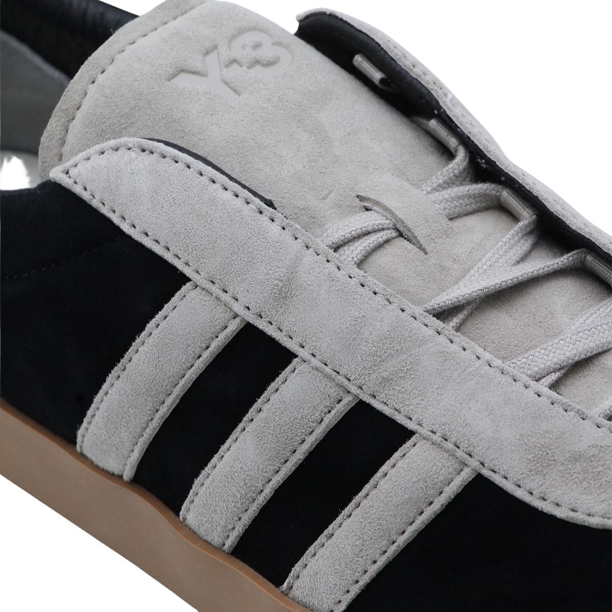 Low-Top Black Suede Sneakers