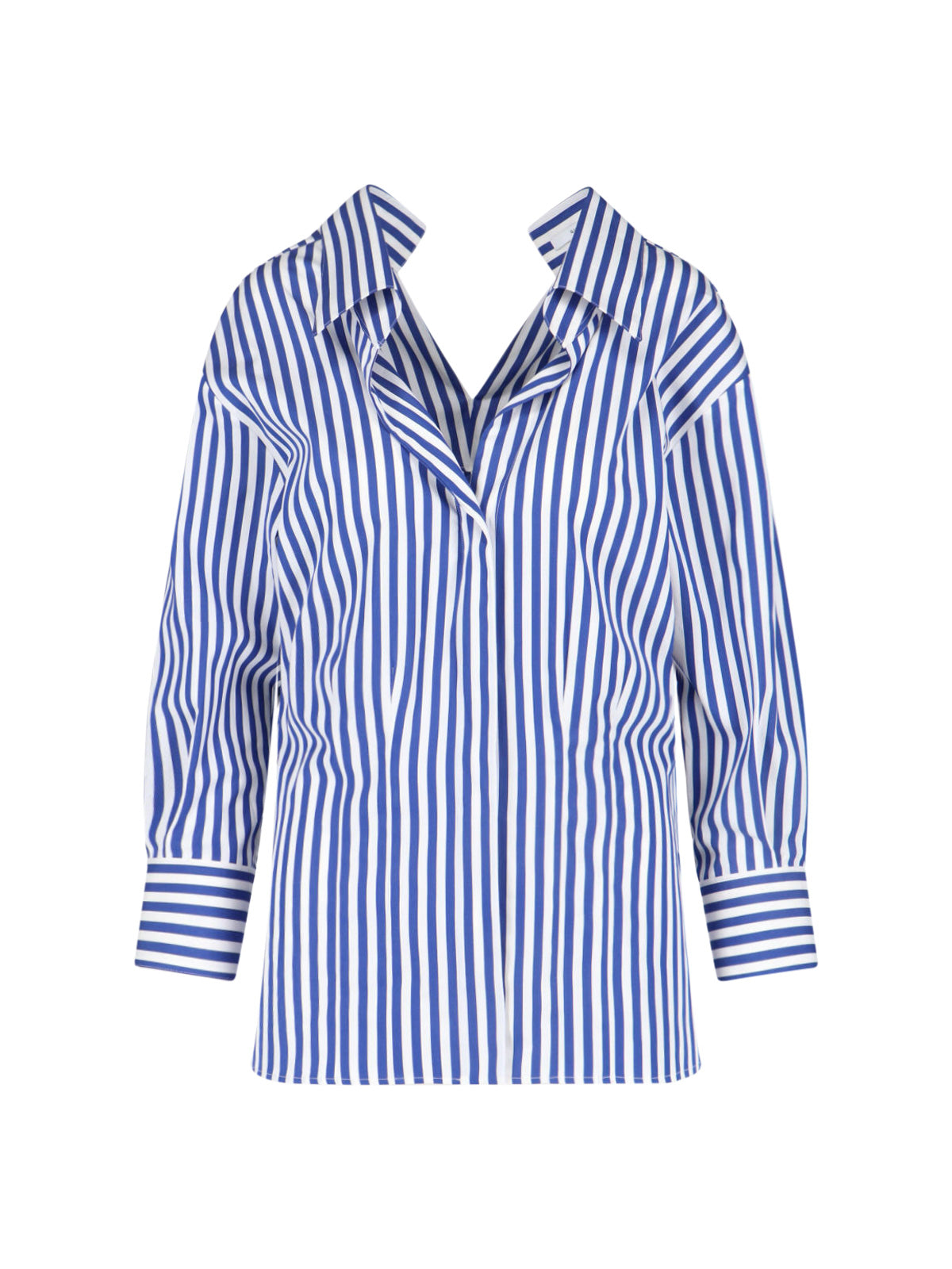 Cotton Poplin Shirt – Blue