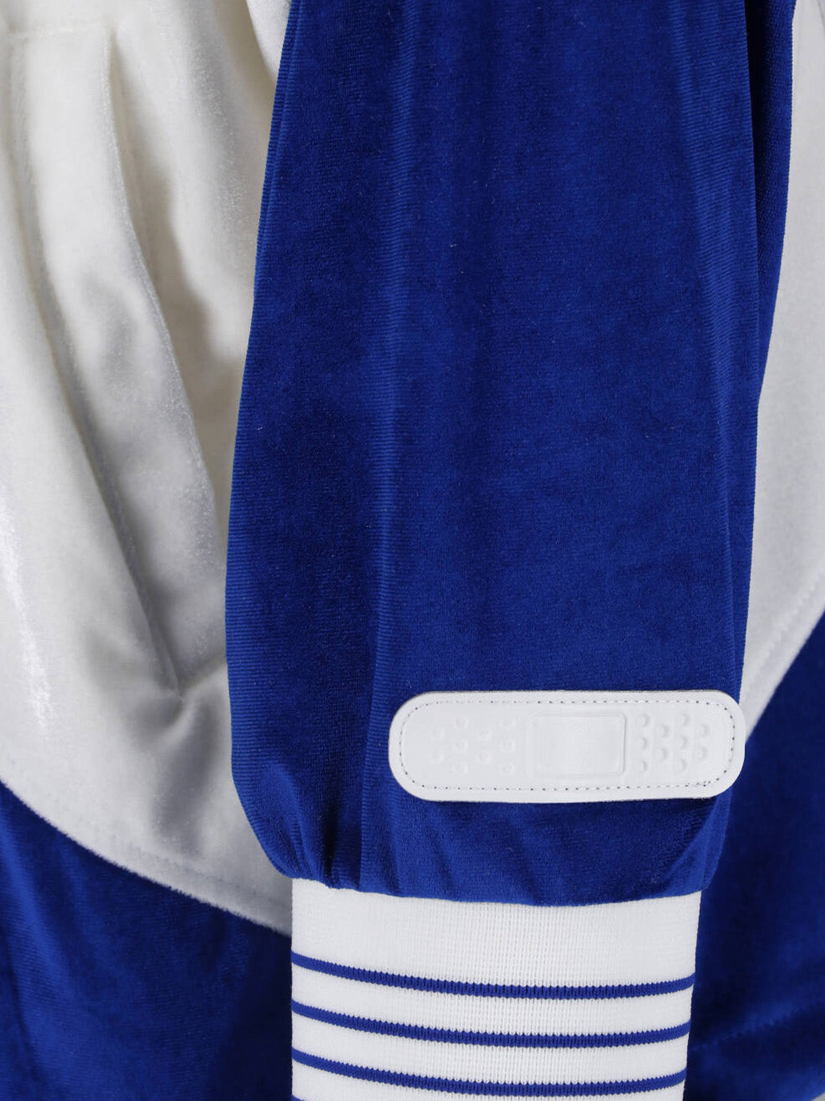 White Zip Star A Fabric Jacket