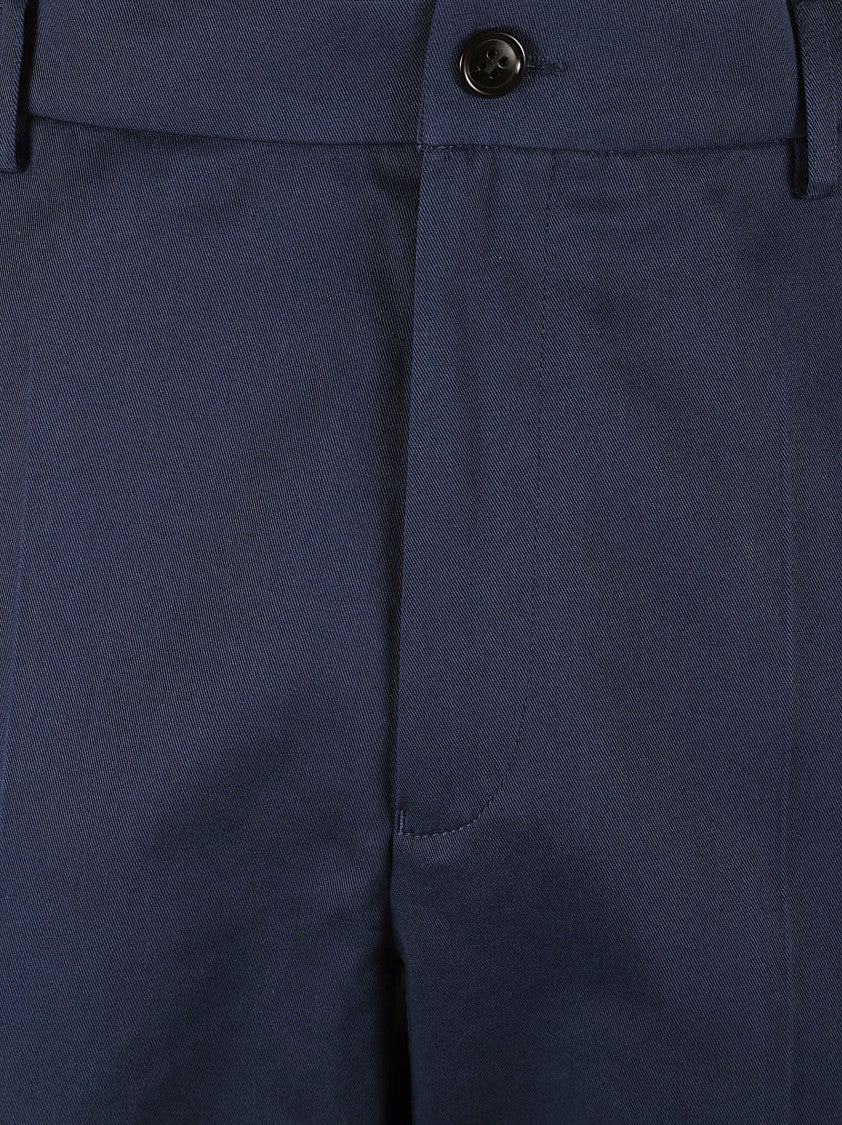 Tailored Fit Trousers With Classic Waistband