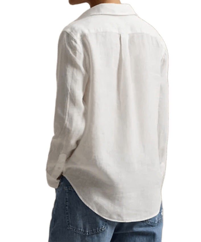 White Linen Shirt
