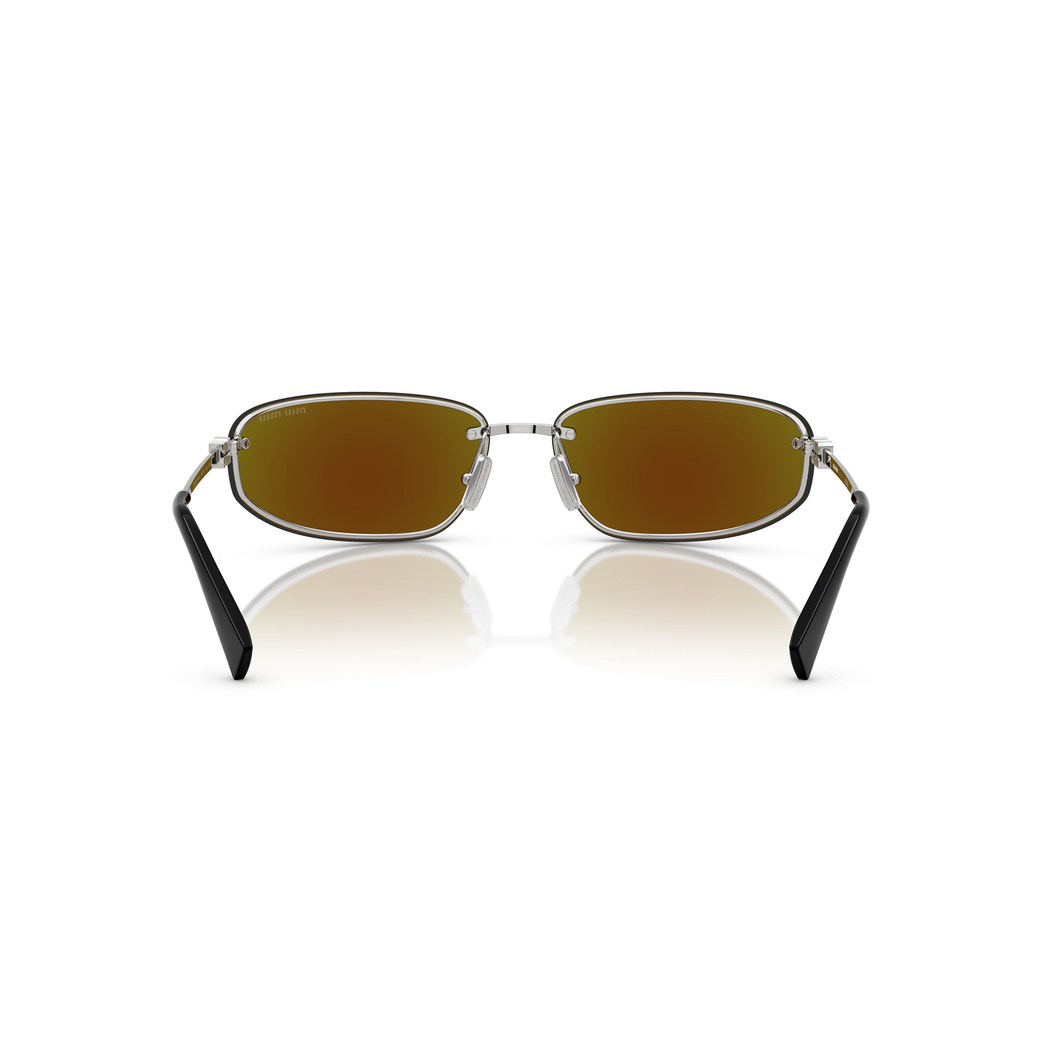 0mu A50s Rimless Silver Sunglasses