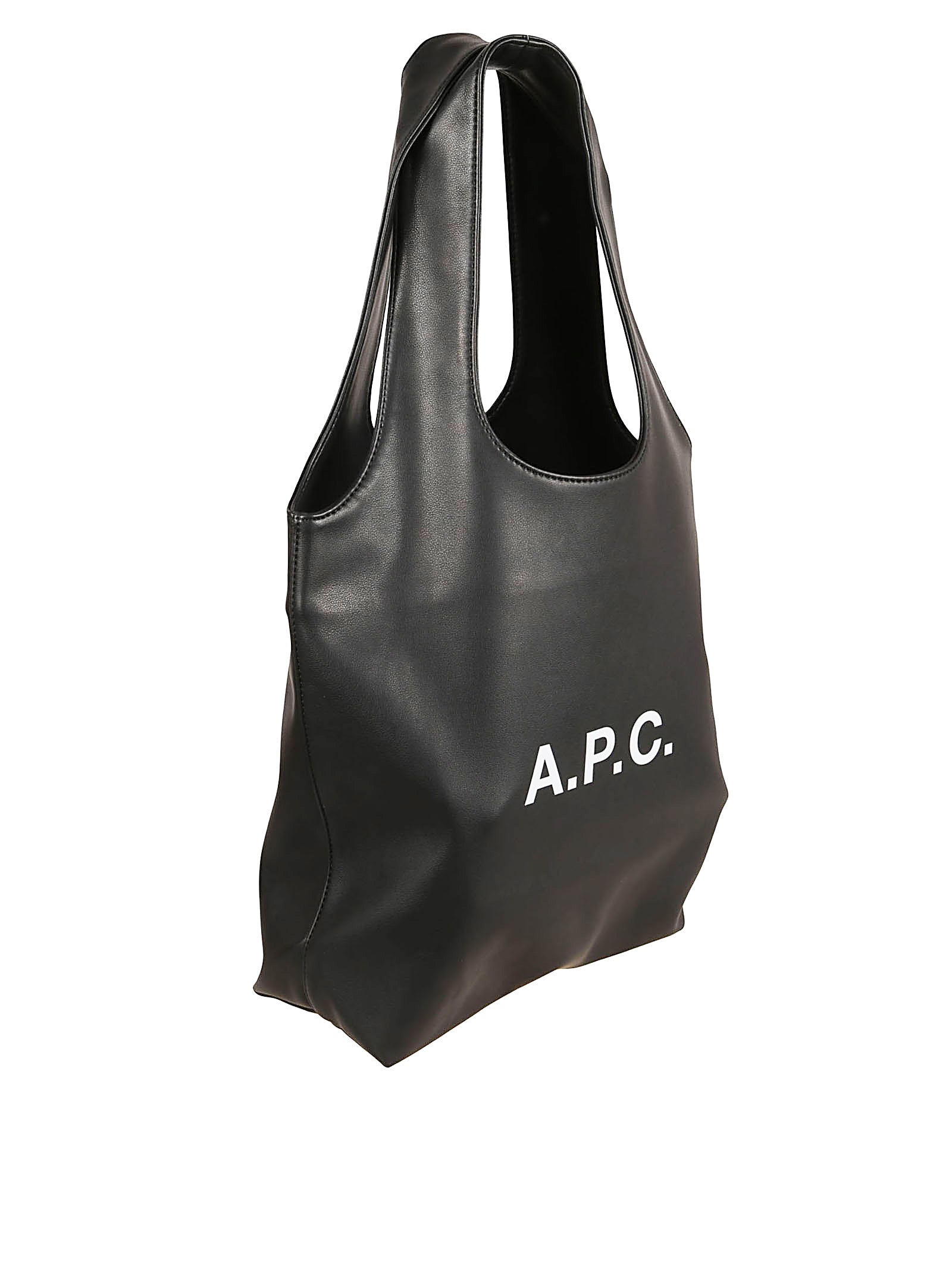 Versatile Black Bag with Long Handles and Internal Pocket