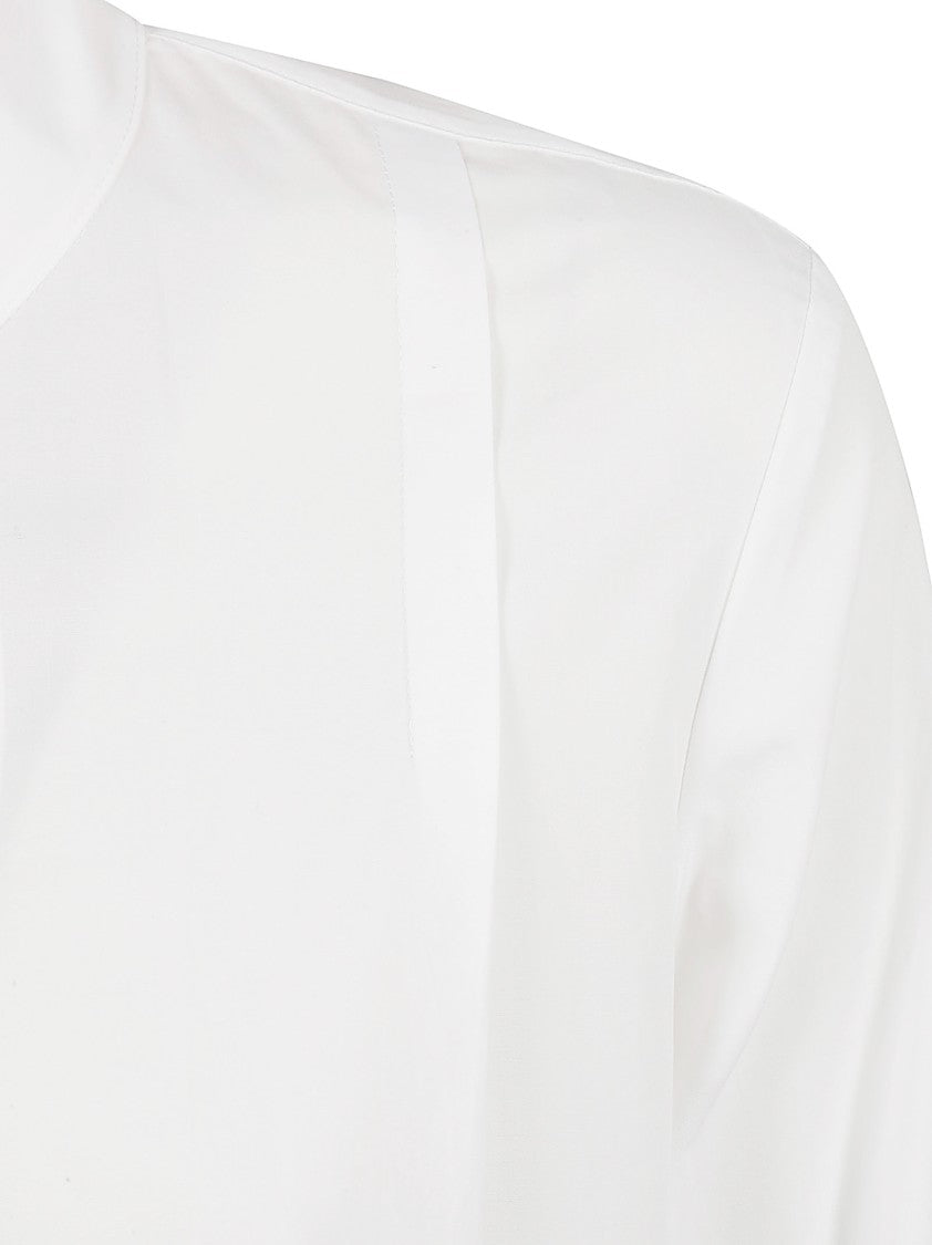 Button-Down Dress With Gathered Waist