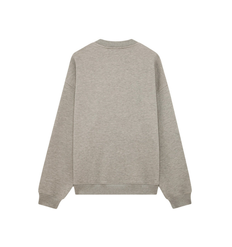 Unisex Grey Melange Sweatshirt