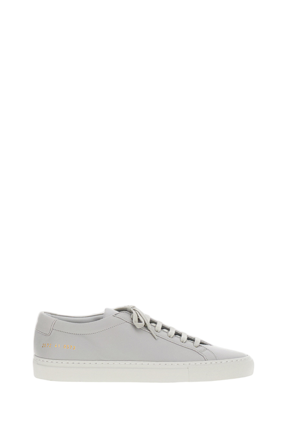Grey Achille Premium Leather Sneakers