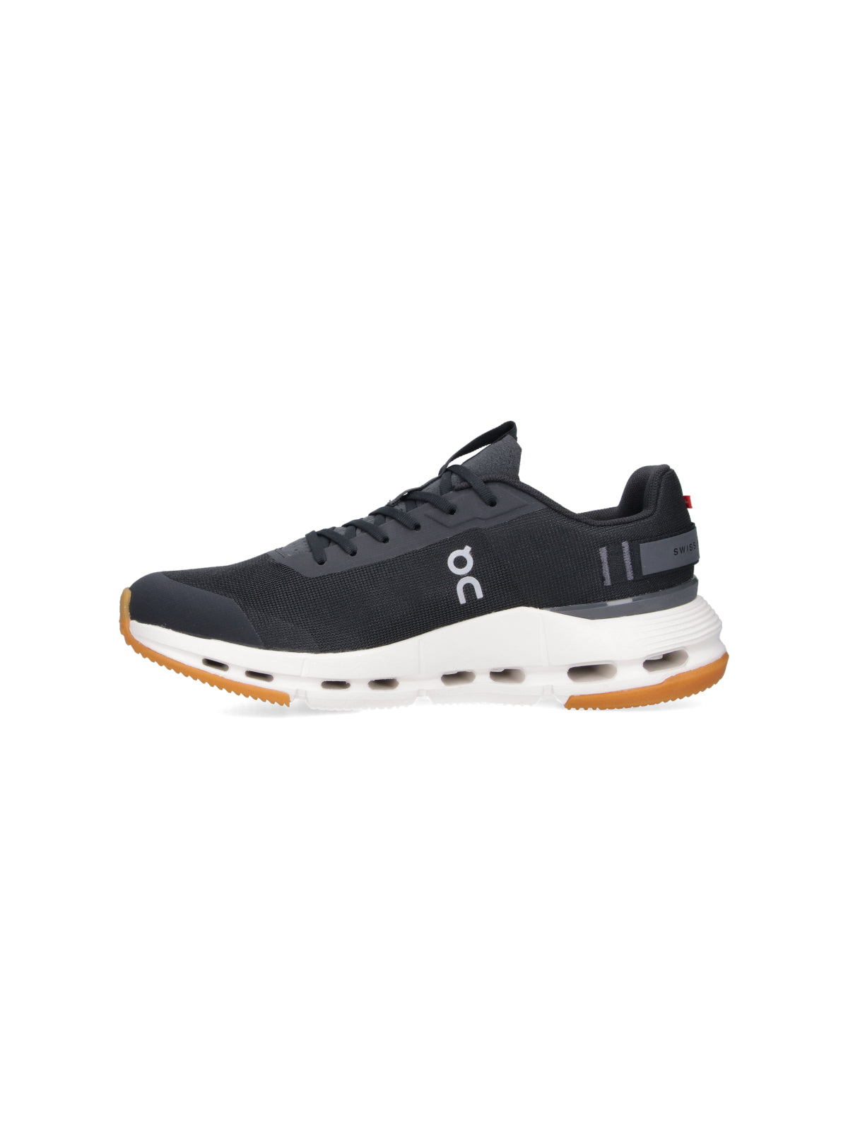 Black Low-Profile Cushioned Sole Sneakers
