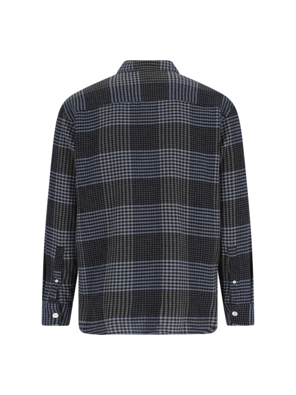 "Studio" Checked Shirt Blue