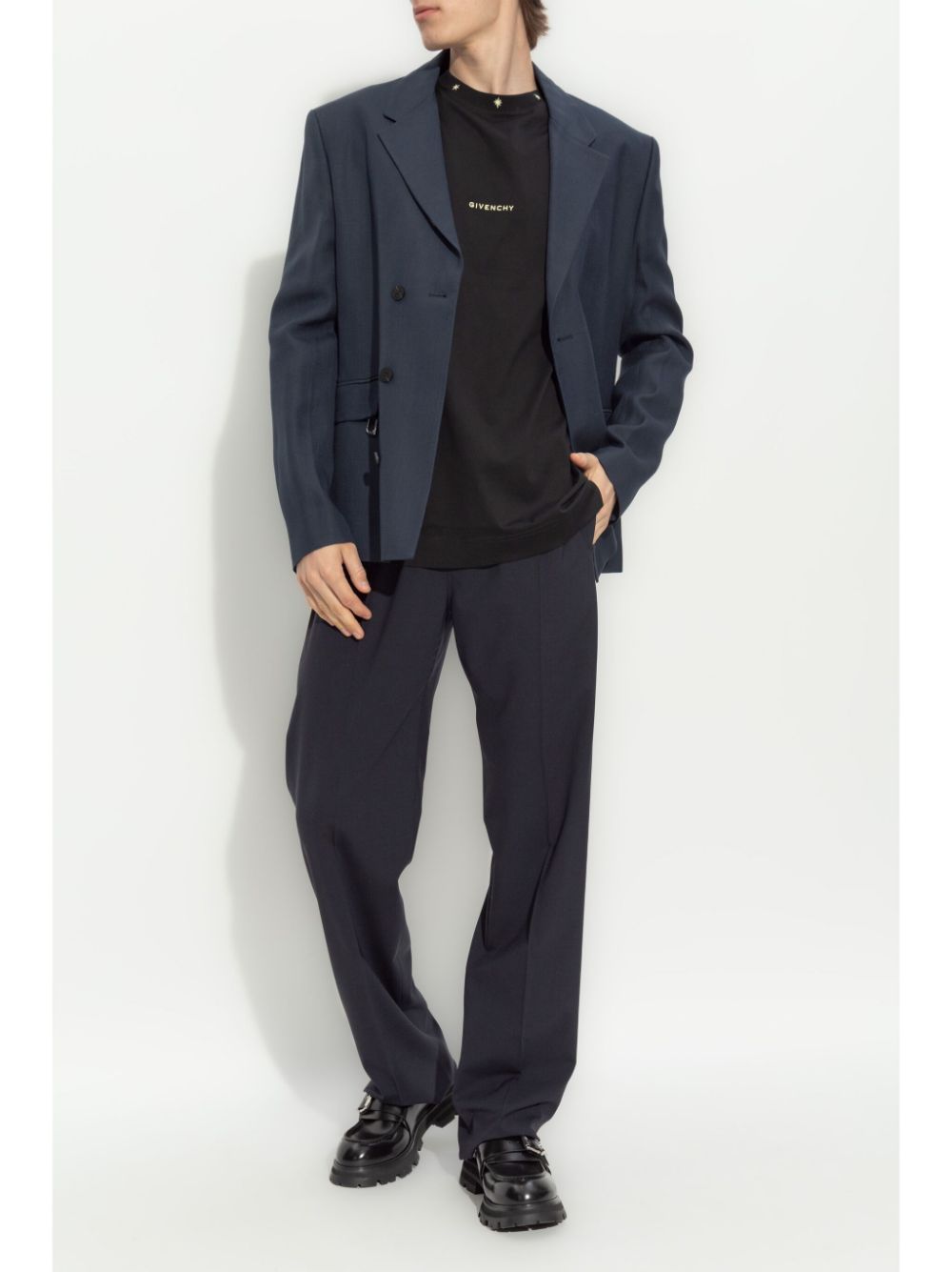 Wool Blend Trousers