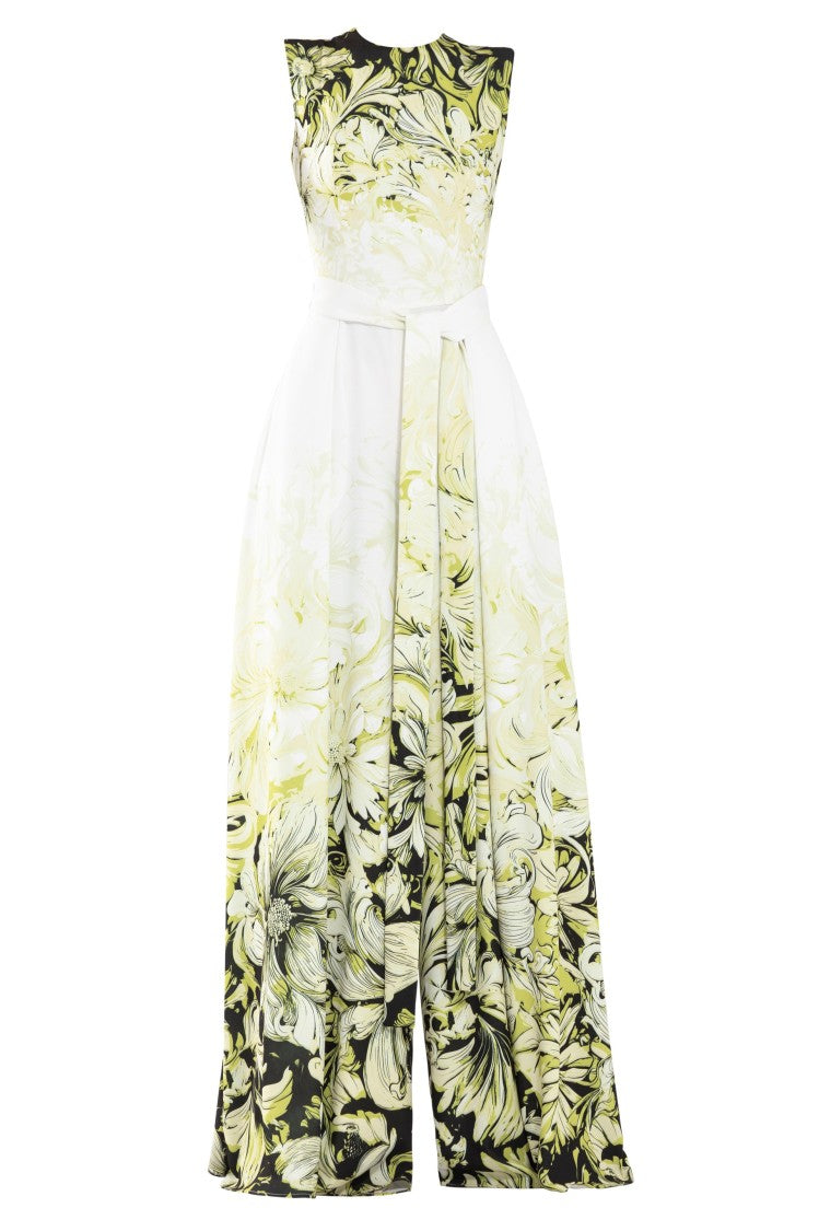 Crepe Printed Jumpsuit