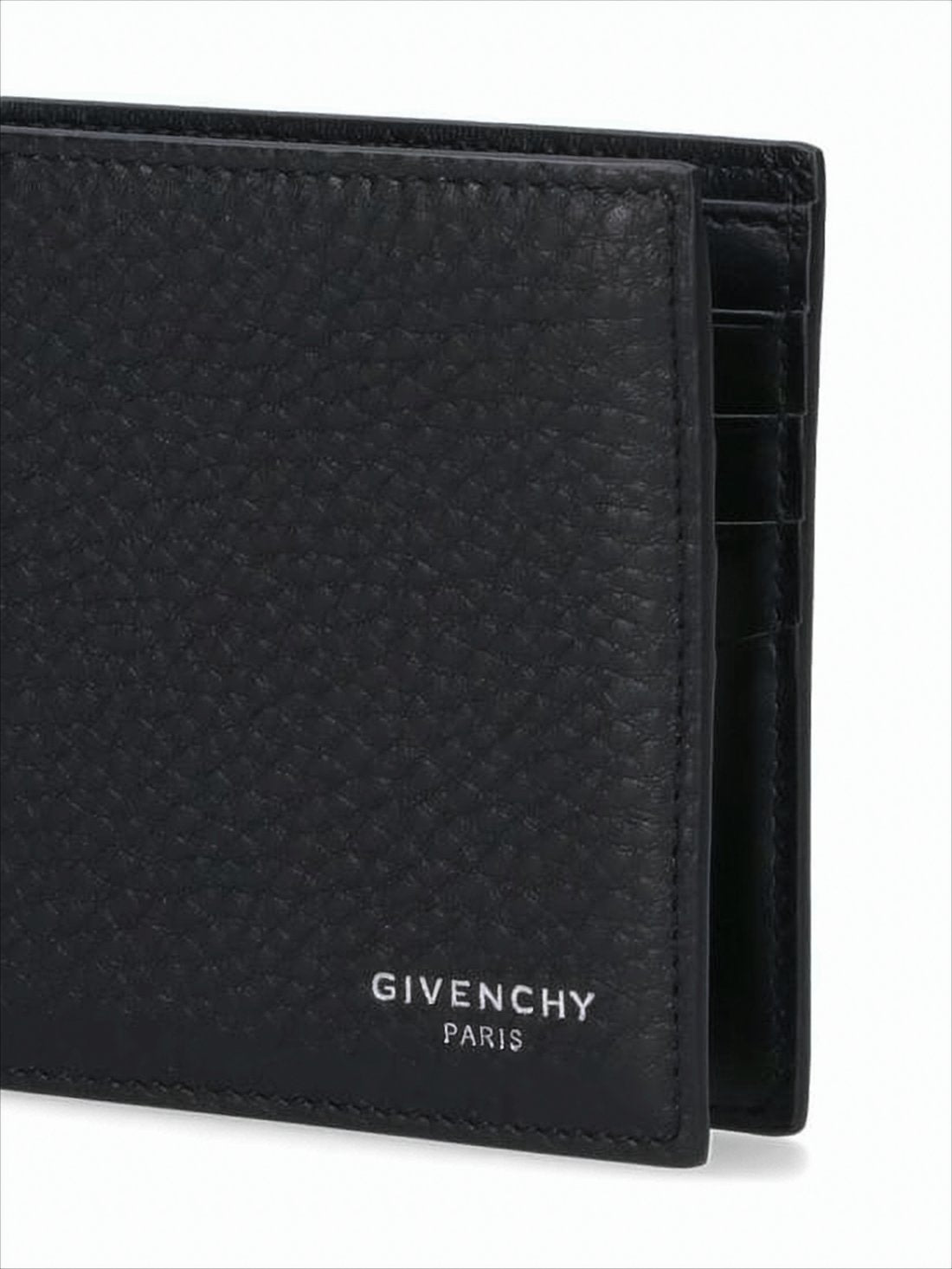 Textured Calf Leather Bifold Wallet