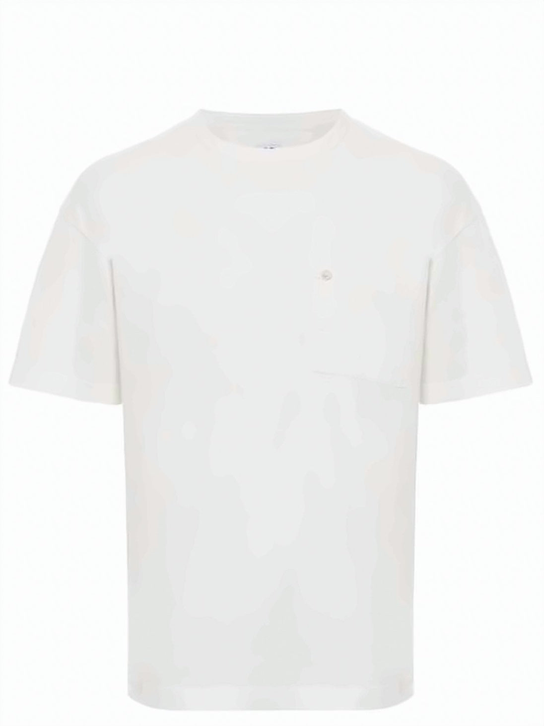 Relaxed-Fit Plain White T-Shirt
