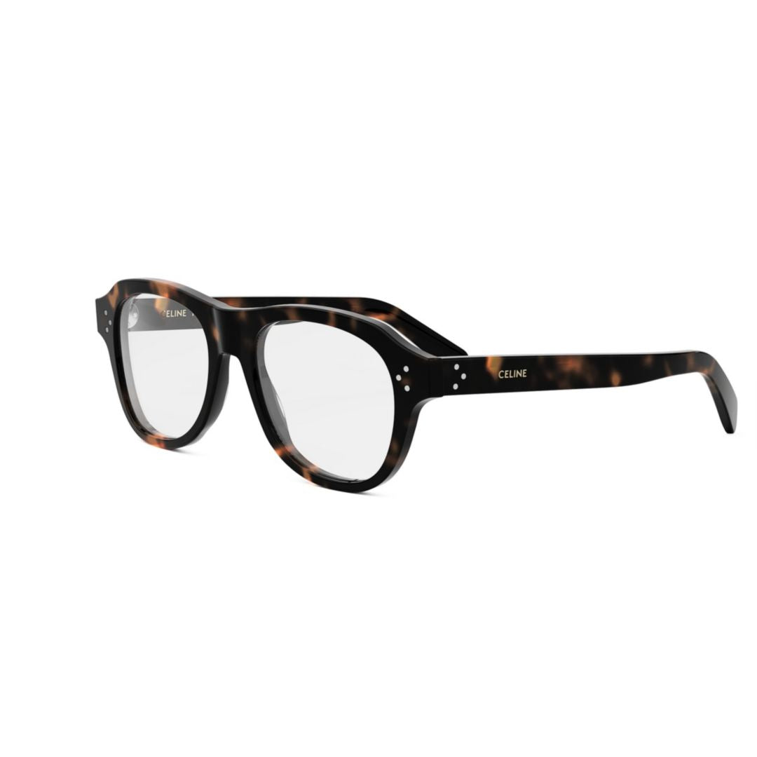 Cl50159i Rectangular Tortoiseshell Eyeglasses
