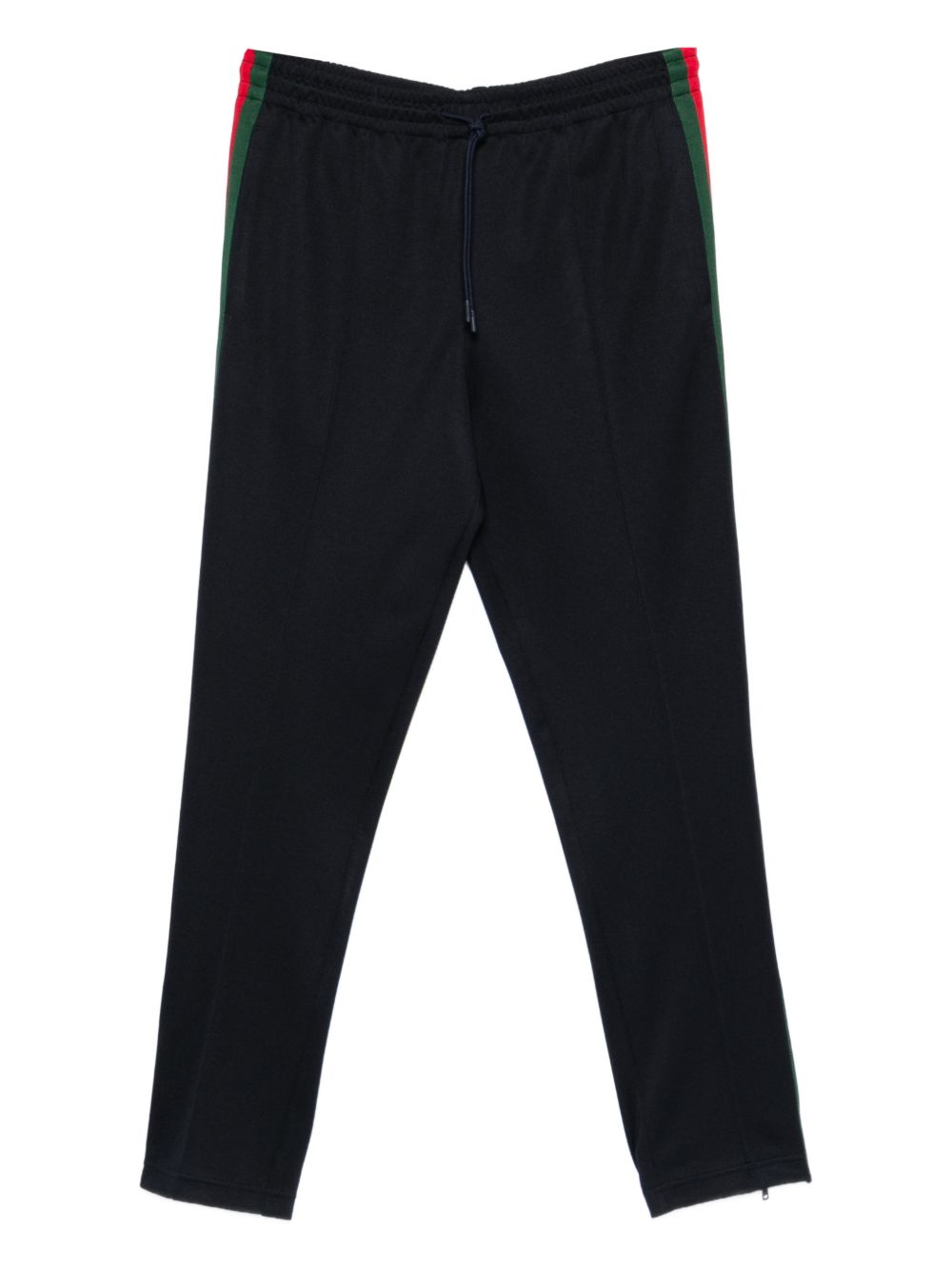 Relaxed Fit Trousers With Contrast Side Stripes