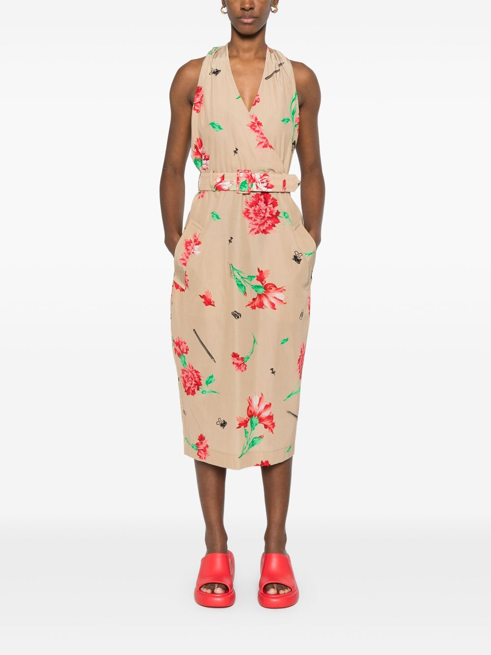 Floral Midi Dress