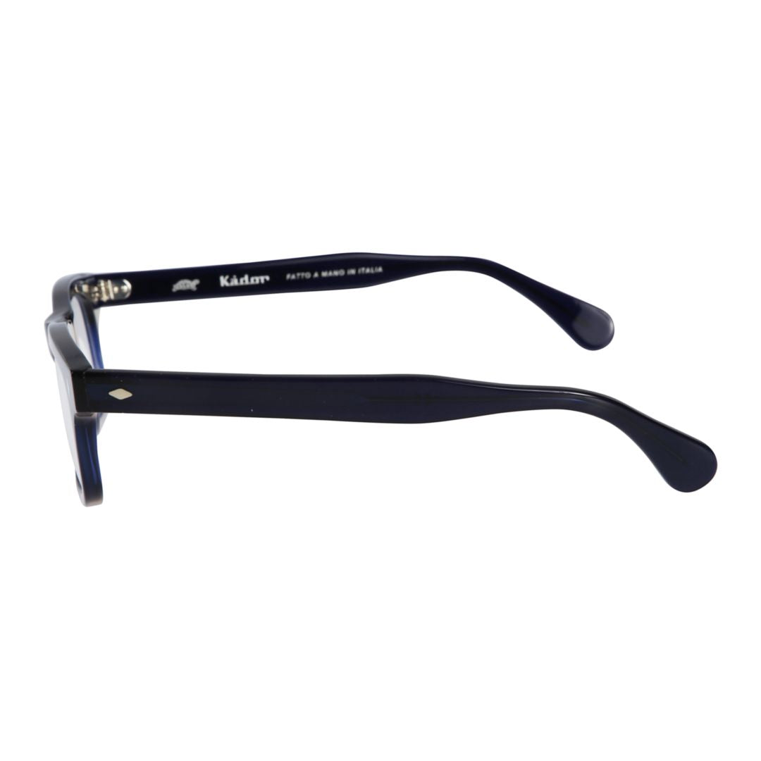 Niki Rectangular Frame Eyeglasses with Metallic Accents