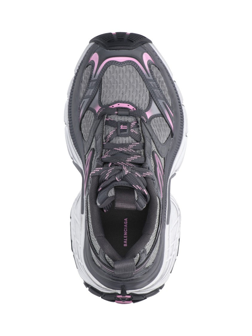 "6Xl" Sneakers – Grey/Pink