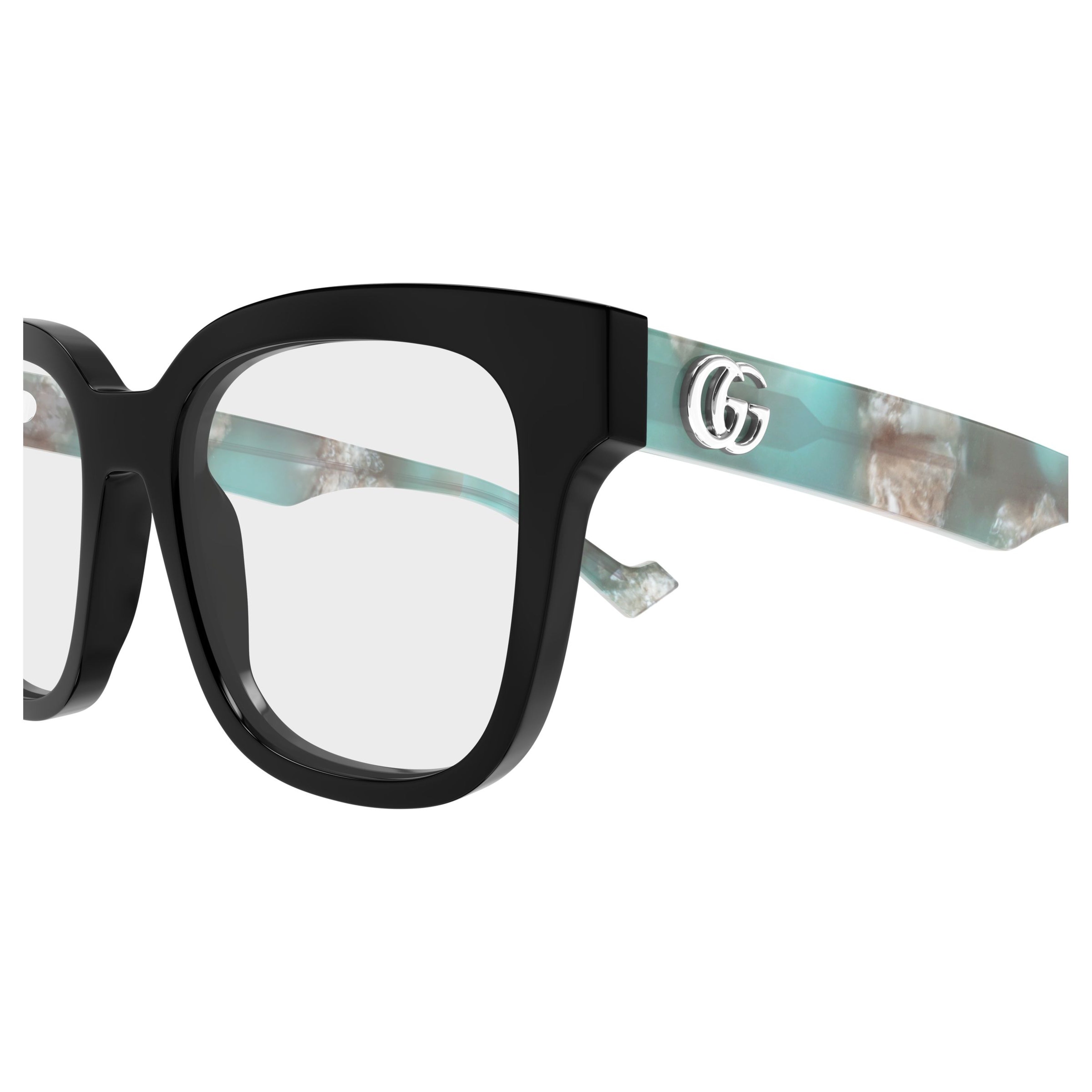 Gg0958o Square Black Frame Sunglasses