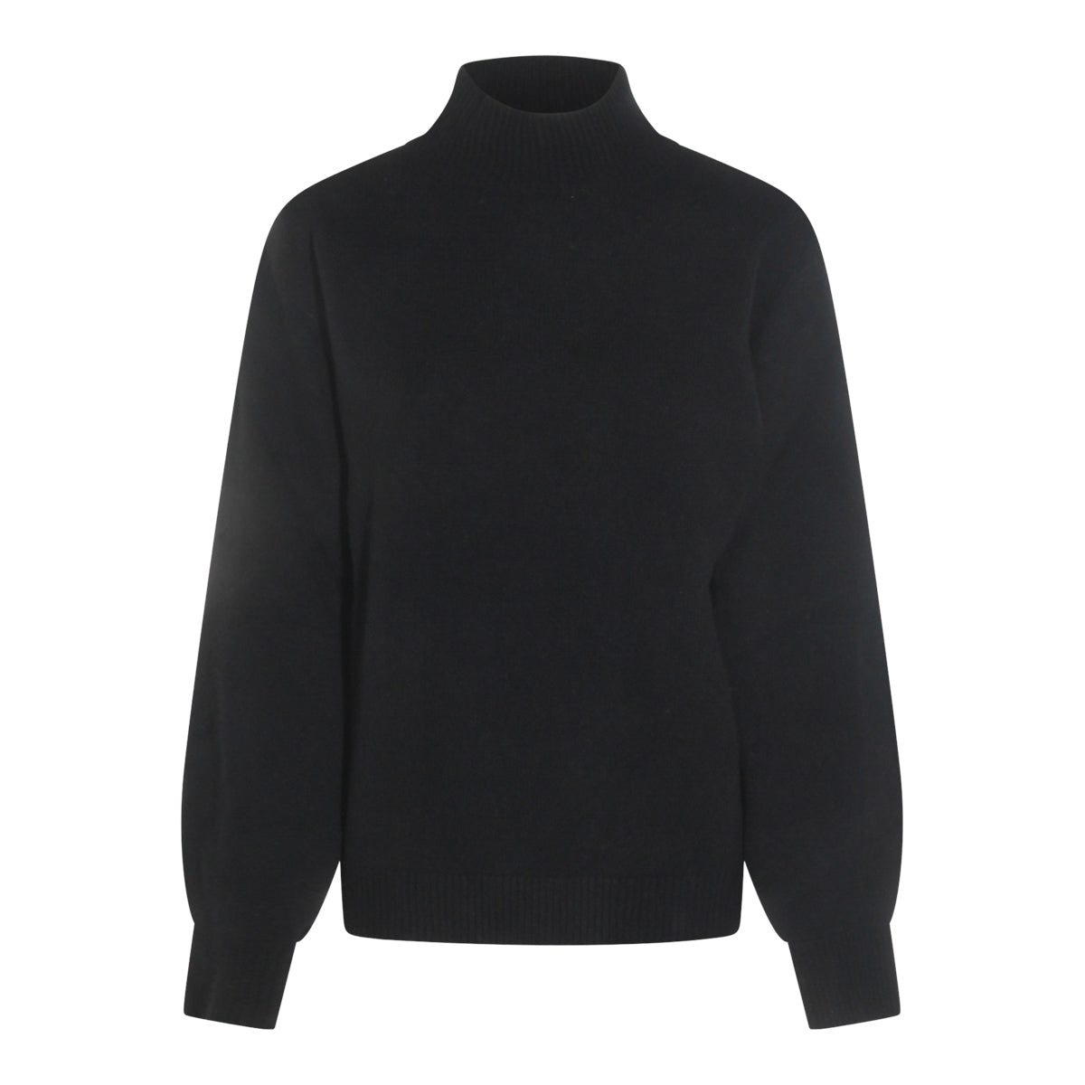 Black Cotton Knitwear