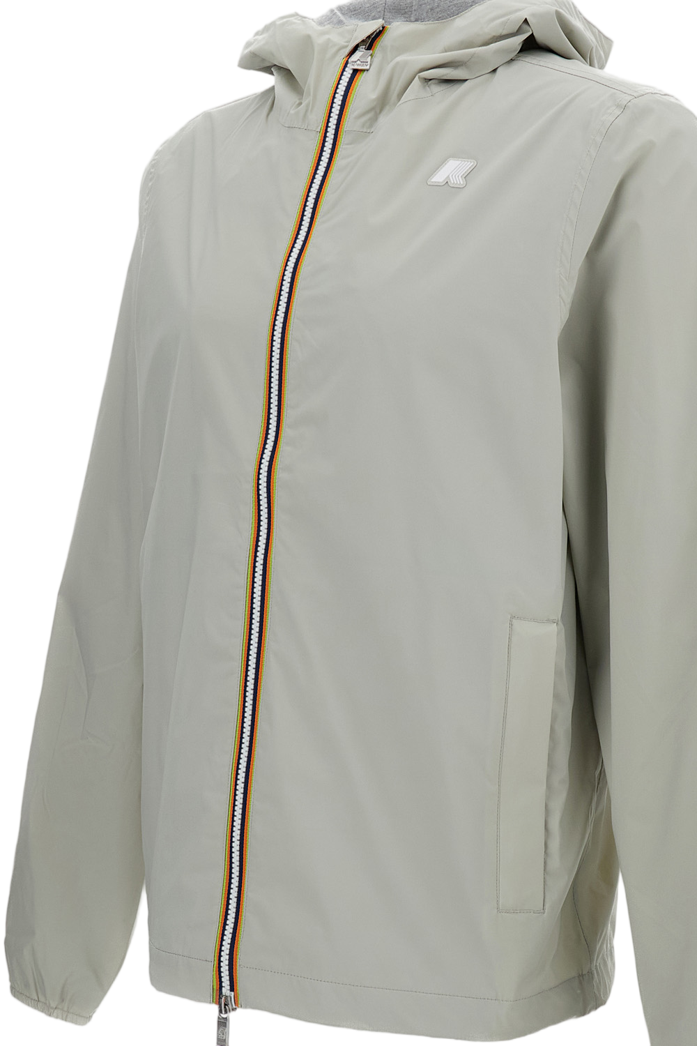 Short Jacket with Adjustable Hood