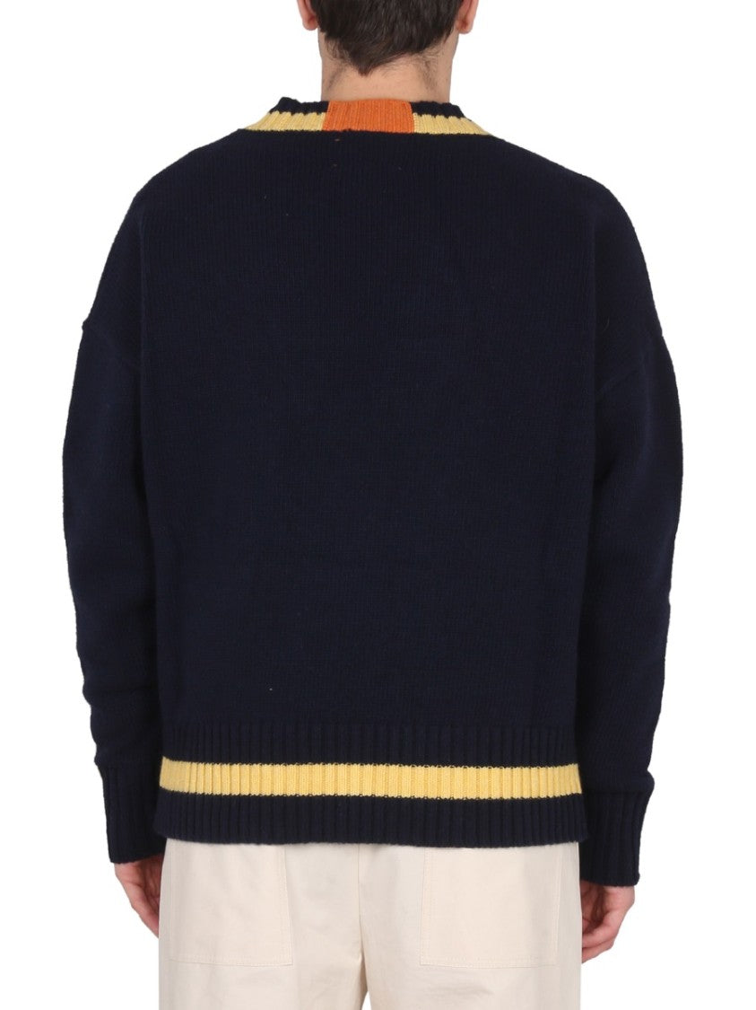 Relaxed V-Neck Jersey