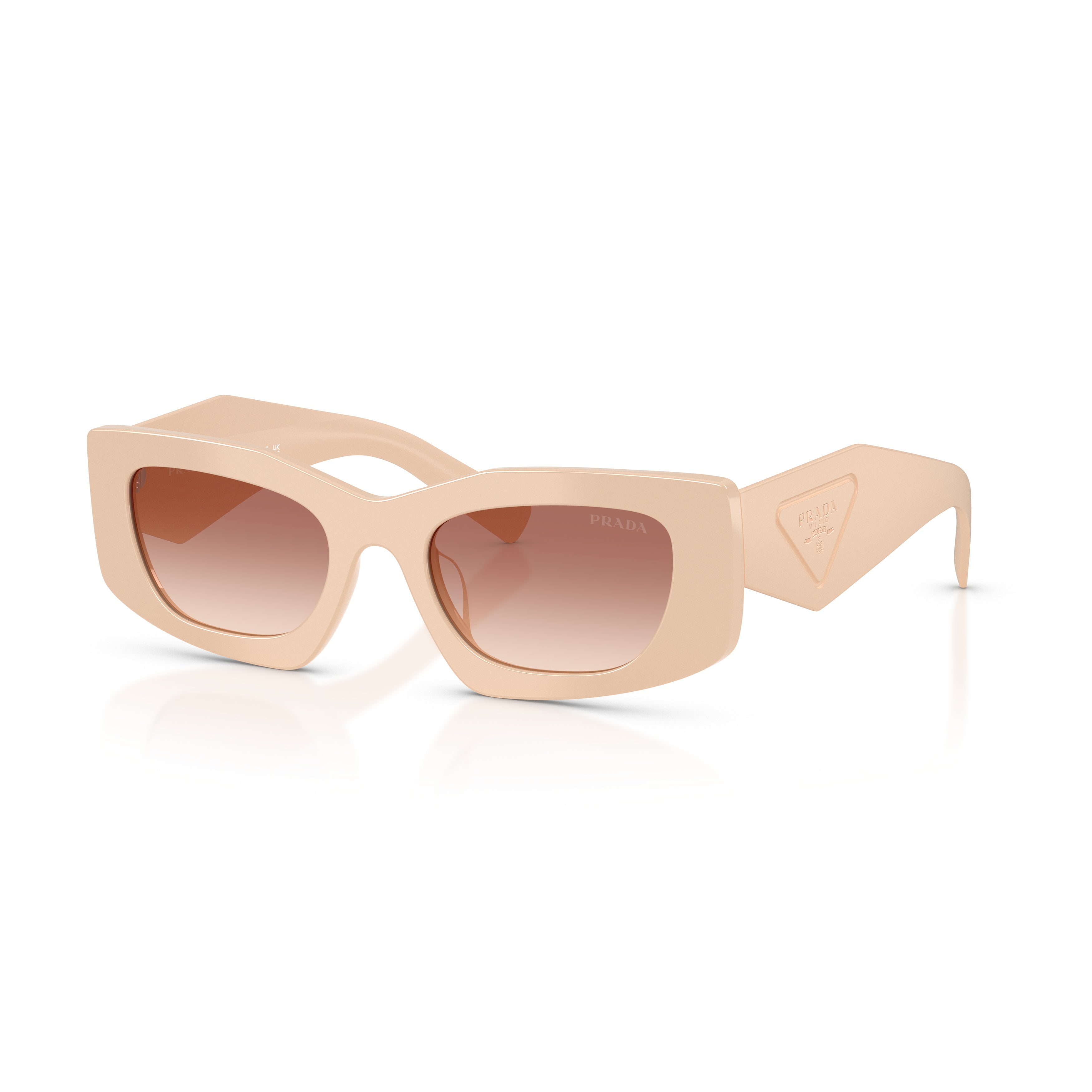 0pr D03sd Bold Rectangular Acetate Sunglasses