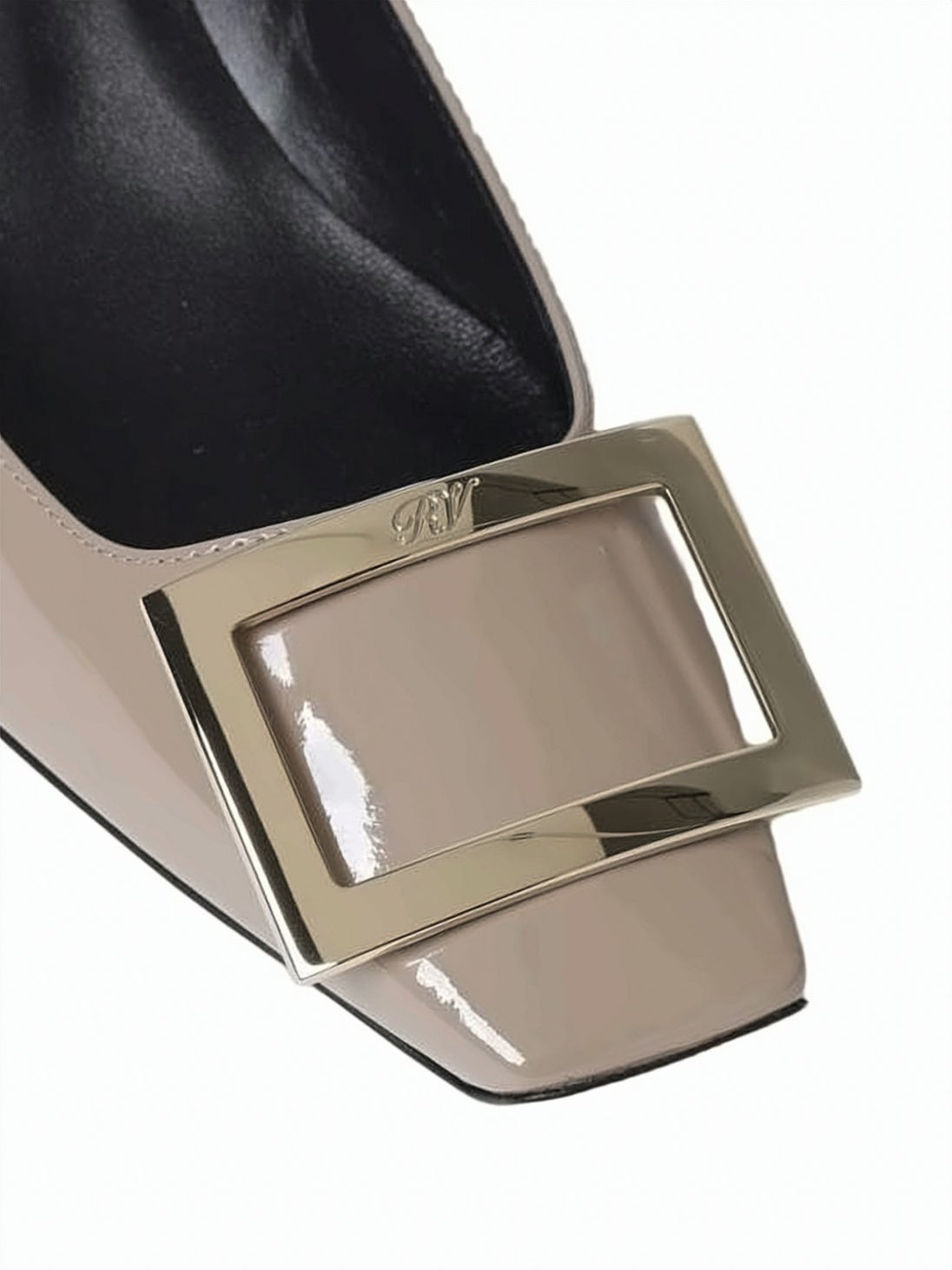 Glossy Leather Pumps