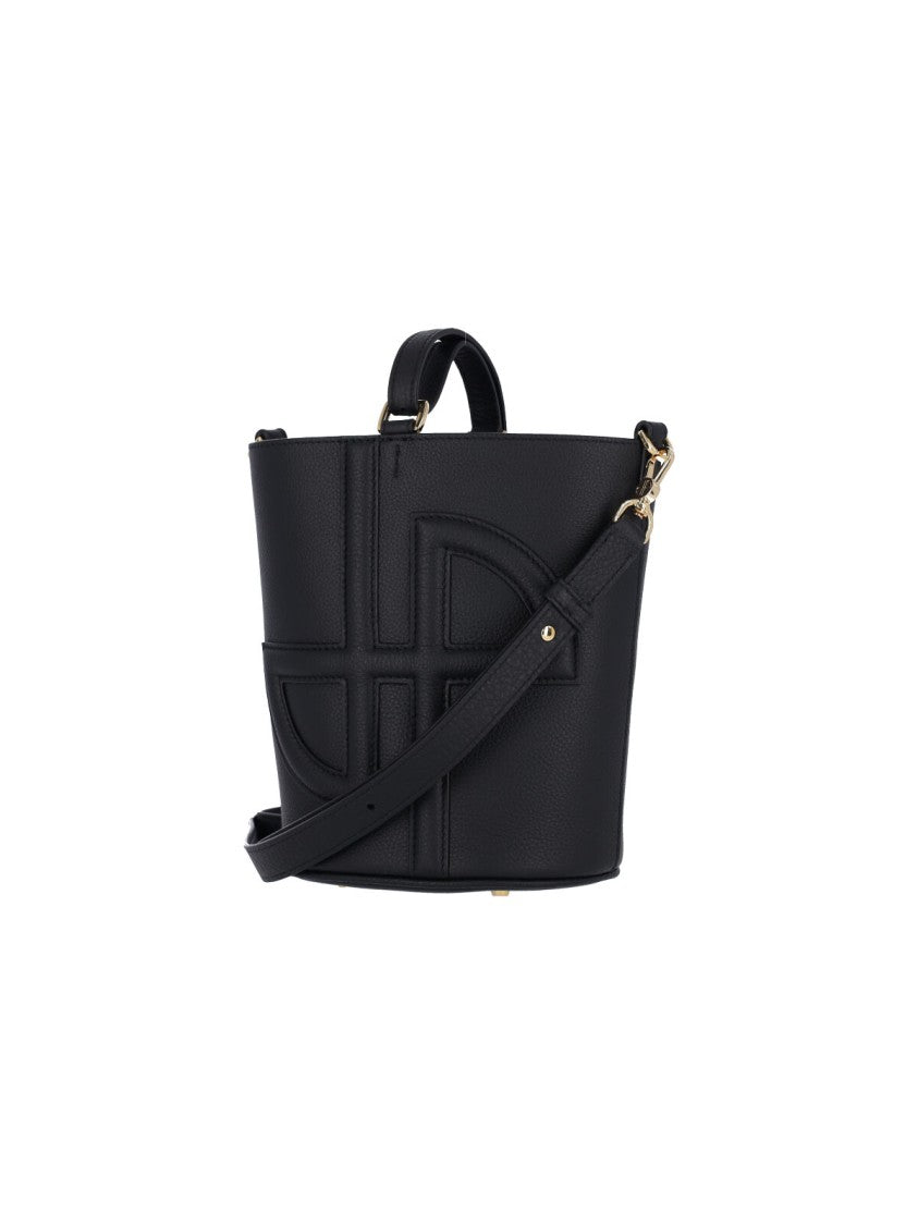 "Jp" Small Bucket Bag – Black