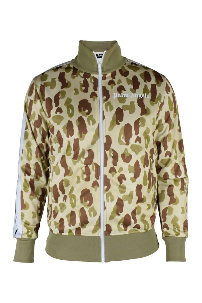 Brown And Khaki Spotted Bomber