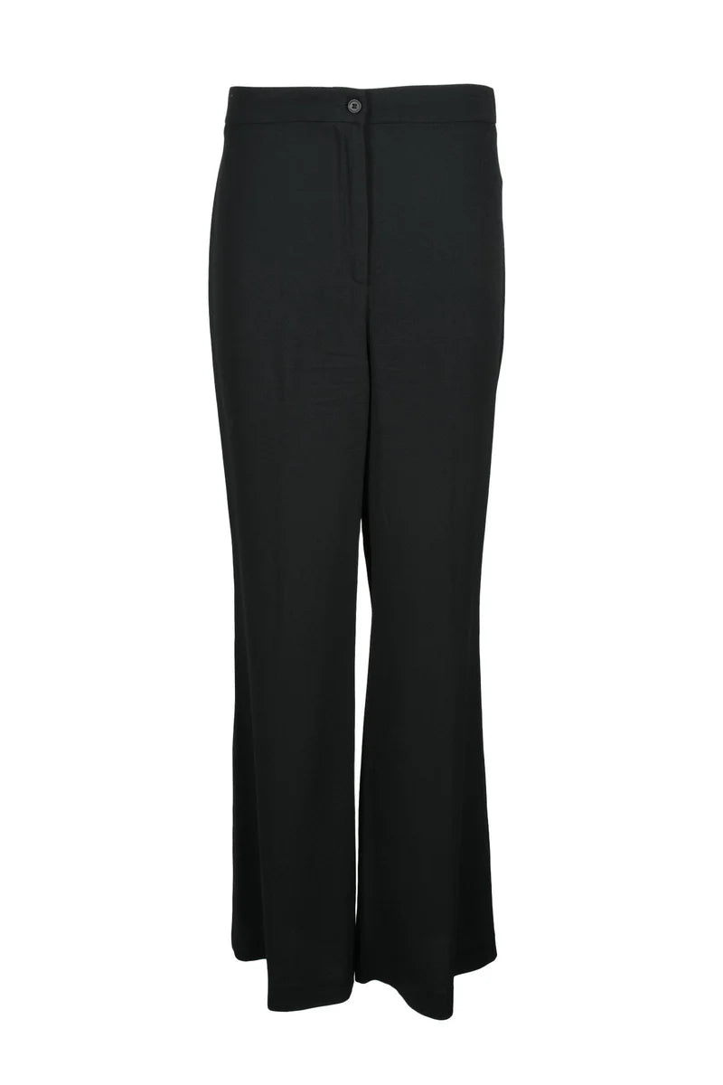 Acetate Viscose Trousers - Black