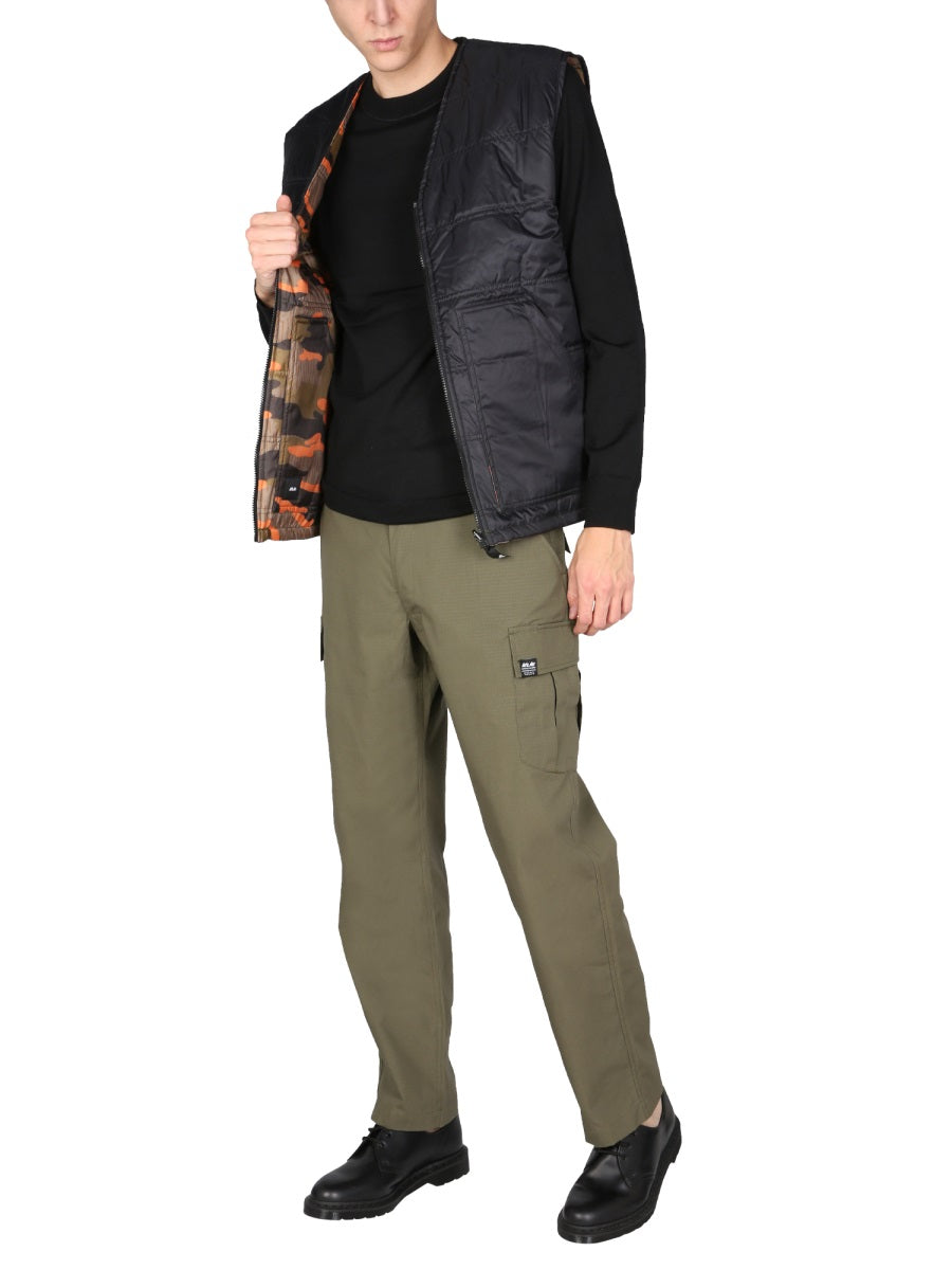 Brown Cargo Pants With Functional Design