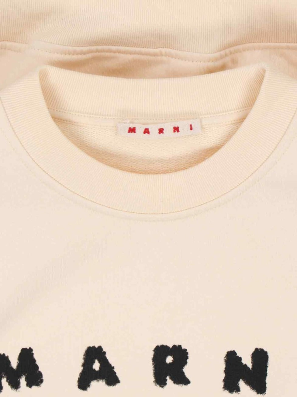 Logo Crewneck Sweatshirt – Ivory