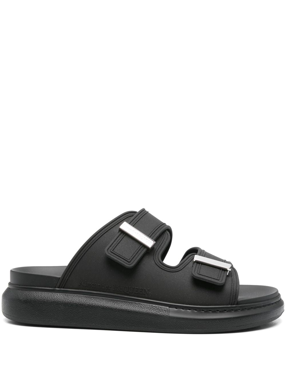 Slip-On Sandals With Double Straps