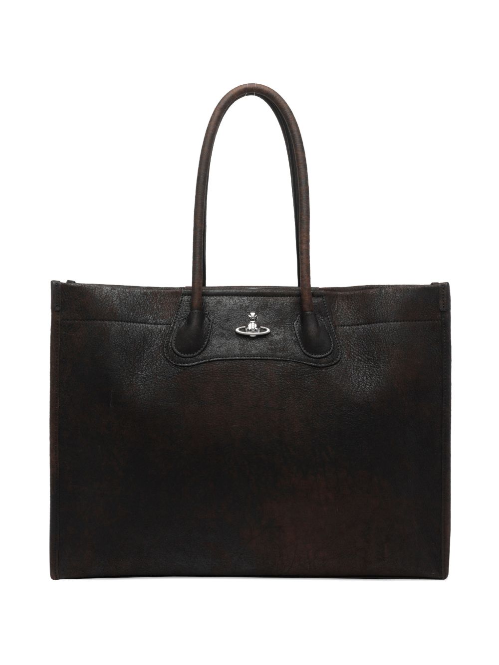 Brown Calf Leather Shoulder Bag