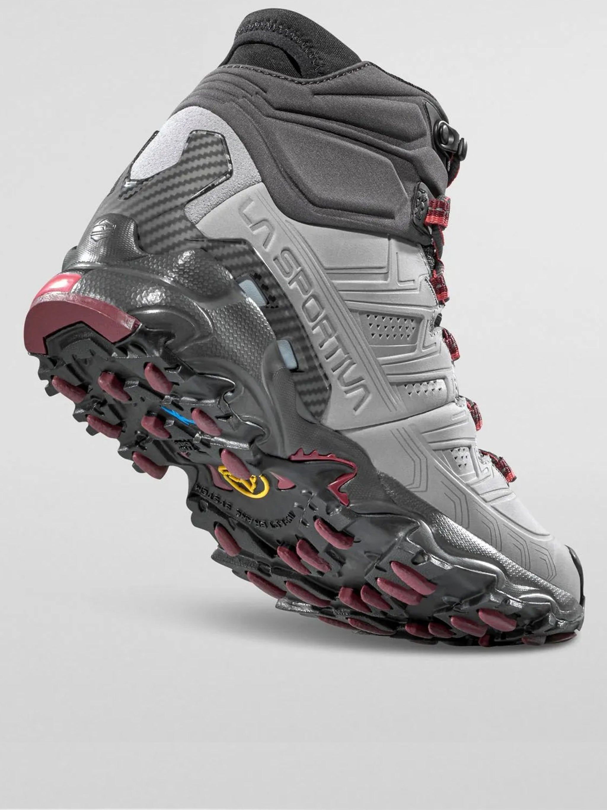 Grey/Black Ultra Raptor II Mid Hiking Boots