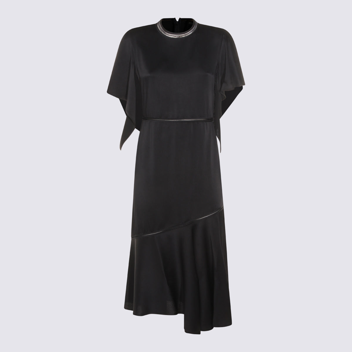 Navy Viscose Dress