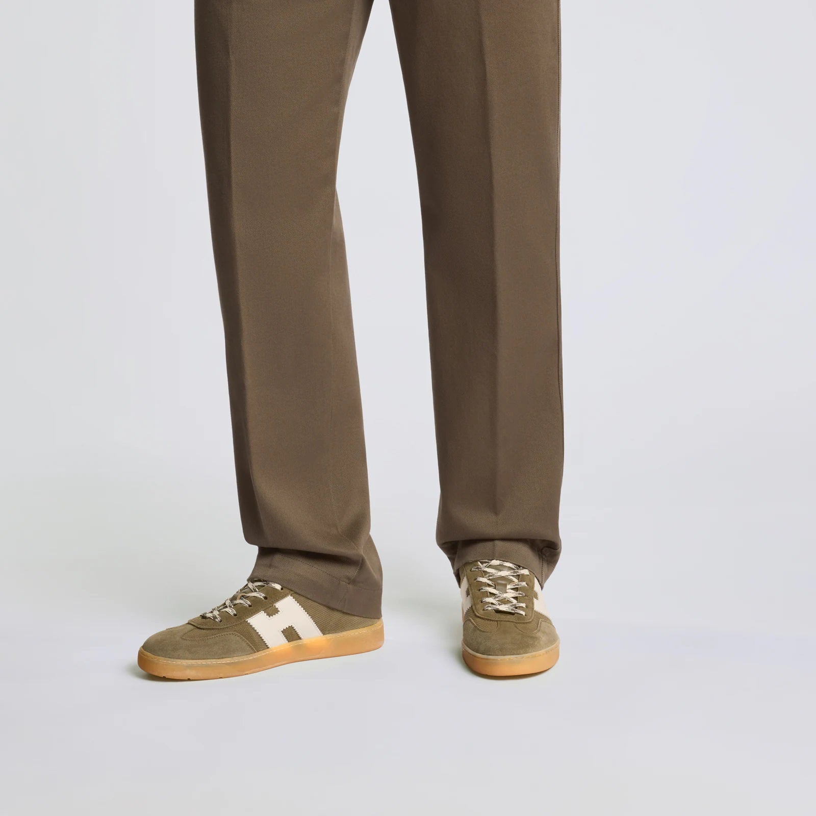 Cool Lace-Up Sneakers in Calfskin