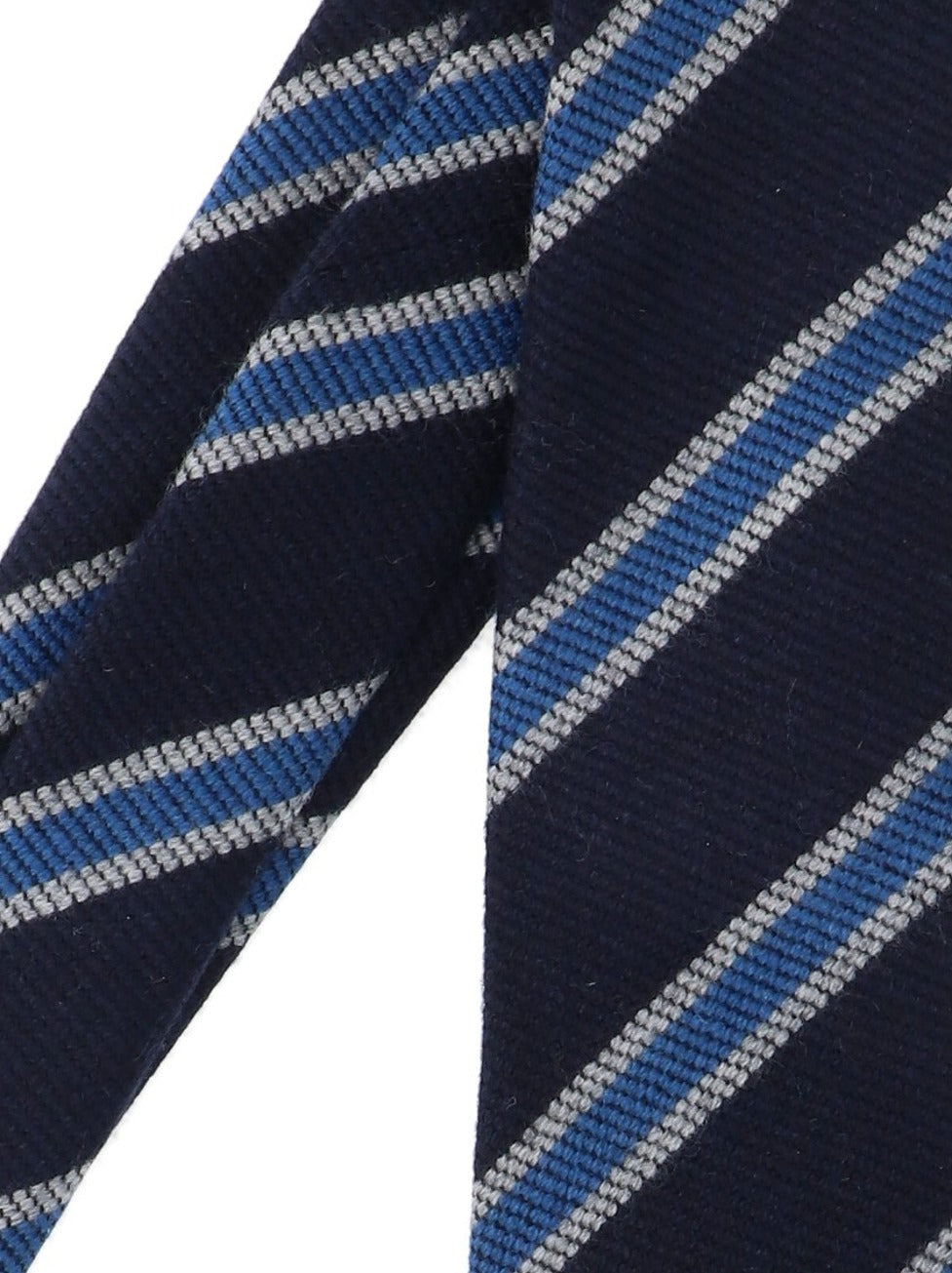Striped Tie – Navy